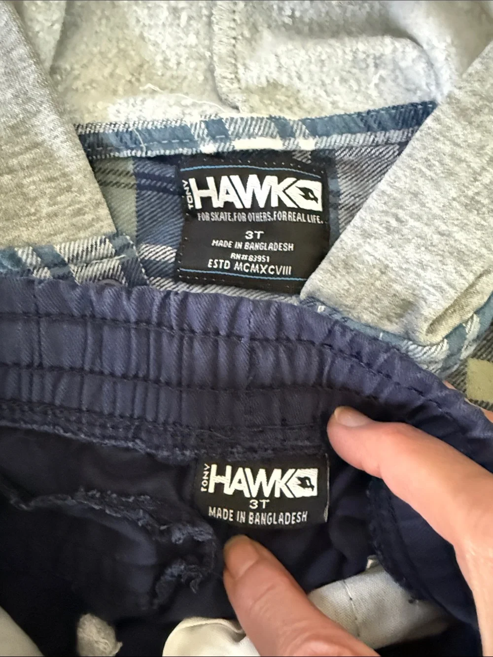 Under Armour and Tony Hawk Kids Clothing, 7 pieces